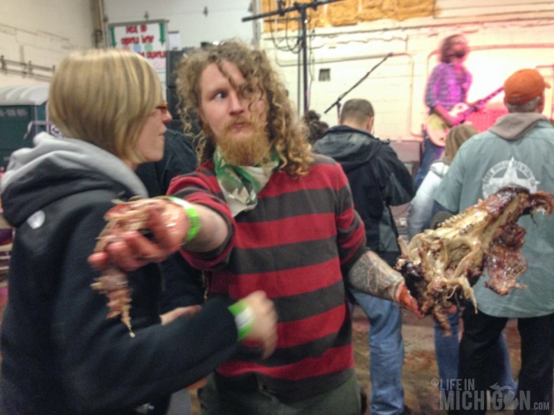 Dude with CARCASS!