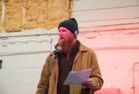 Wiggs keeping everyone up to speed on the beer orders