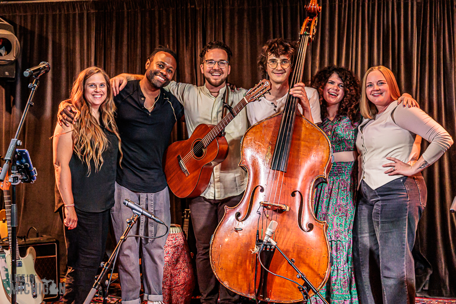 Jon Torrence and Ananda Murari at Leon Loft