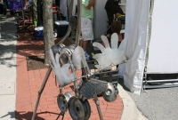 Fun sculpture at the State Street Art Fair
