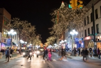 Main St. in Ann Arbor busy!