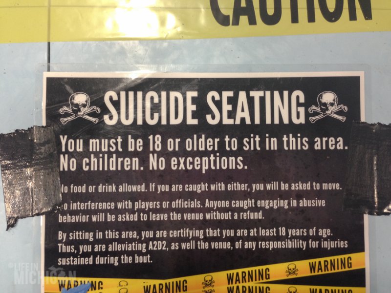 Suicide Seating