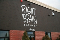 Checking in at Right Brain, Traverse City, Michigan