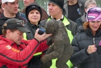 Bigfoot Boogie Snowshoe Race - The winner of the Men's 5K