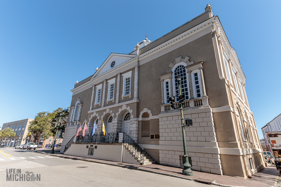 Bill Murray in Charleston - Old Exchange