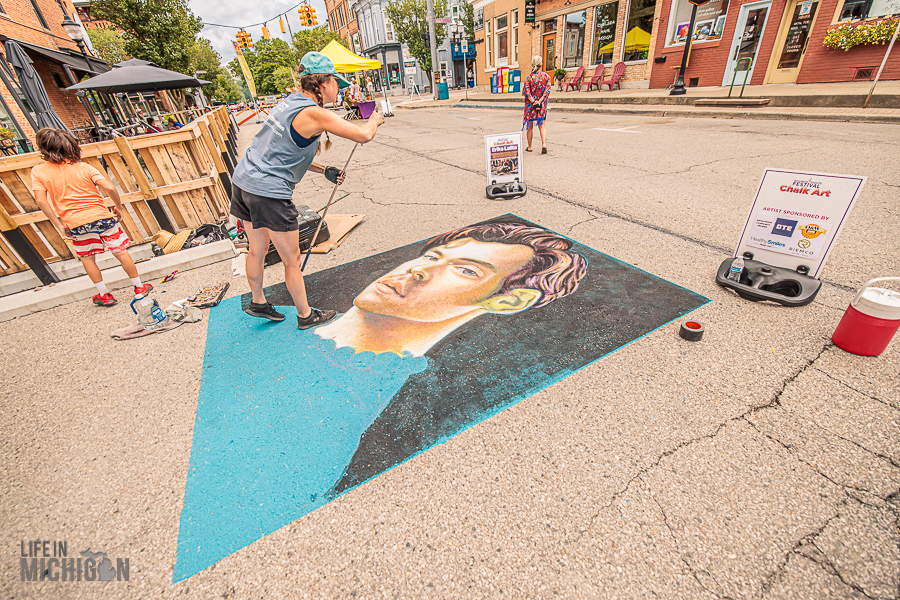 Sounds and Sights - Chalk Art