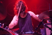Nick Cornetti - one animated drummer!