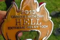 Very cool bottle opener medal at Dance With Dirt