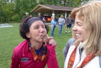 More of Anne and her love for the finisher medal
