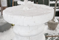 Snow Sculpture, Dark Horse Taproom Staff Beer Contest