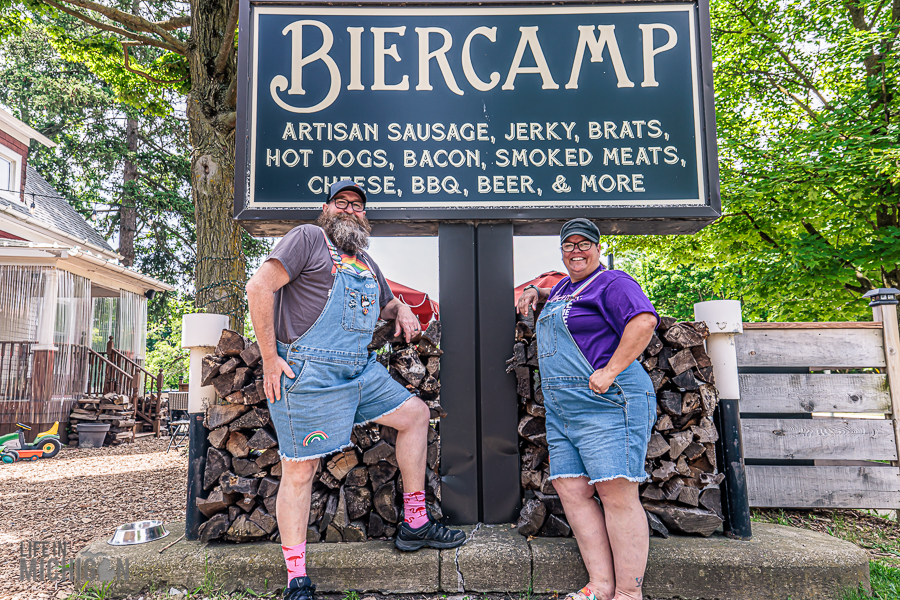 Jay and Andrea Green at Biercamp in Ann Arbor
