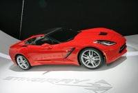 Corvette Stingray on the wall