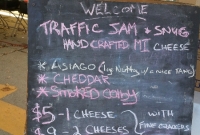 Traffic Jam and Snug menu