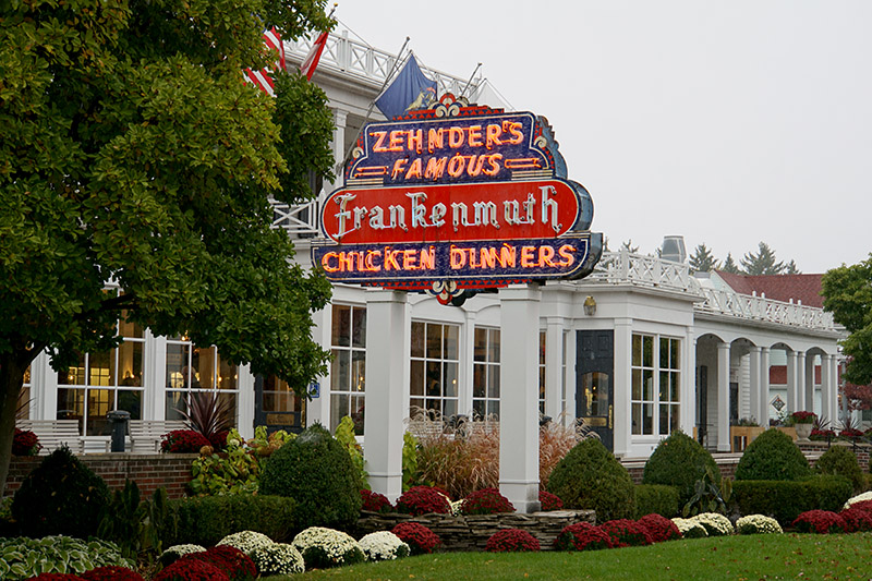 Zehnder's restaurant exterior