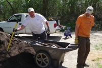 Moving the Dirt to garden bed