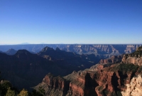 Great views on the Transept Trail North rim Grand Canyon