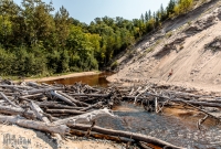 Grand Marais - Sable Falls-Log Slide-21
