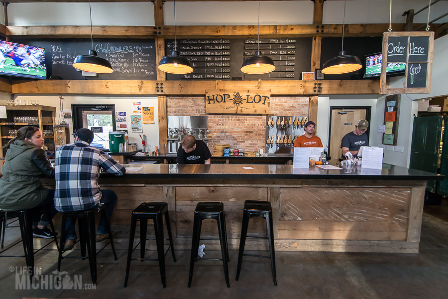 Hop Lot Brewing in Suttons Bay - Grand Traverse Bay Beer Tour - Grand Traverse Bay Beer Tour