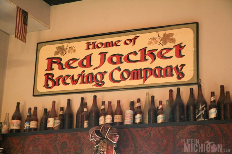 Keweenaw - Red Jacket Brewing signage