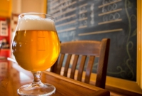 A goblet of DRIPA - Kuhnhenn Brewing
