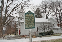 North Lake Methodist Church Historical Marker
