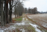 Driveway to Lima Center Cemetery