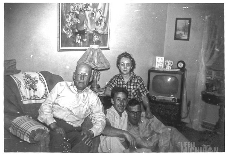 Brown Family Living Room 1940s