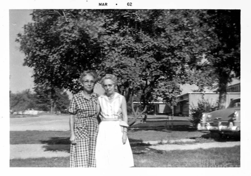 Lula Brown and Mary Baughman 1962