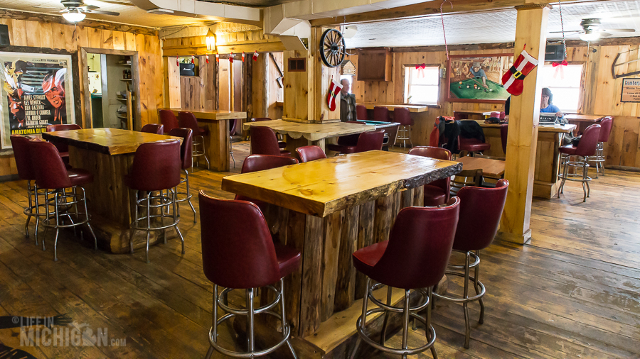 Lumberjack Tavern Big Bay - U.P. Winter - 2014 -10