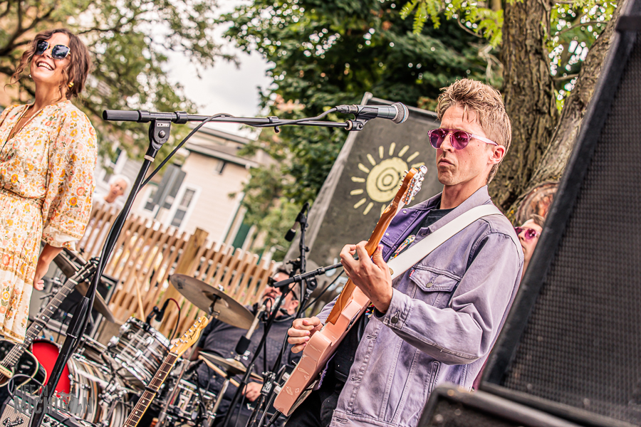 Kate Peterson and May Erlewine at Sonic Lunch