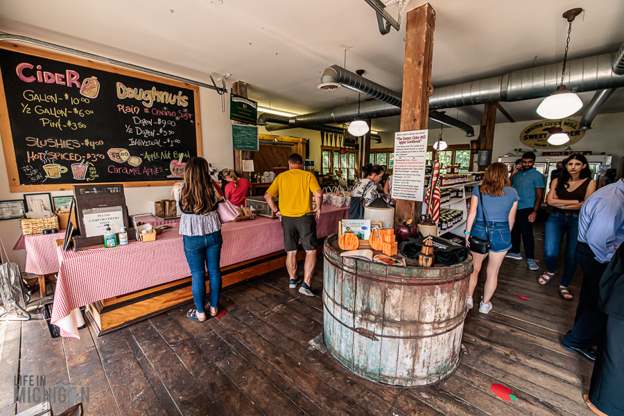 cider tour michigan