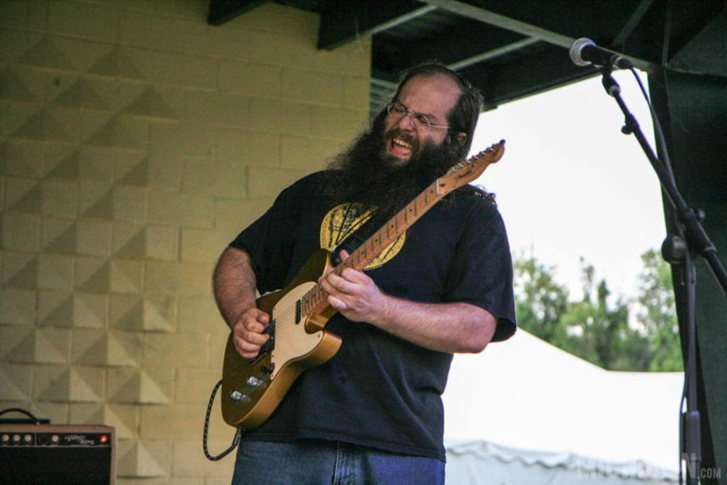 Laith ripping it up at the Michigan Summer Beer fest