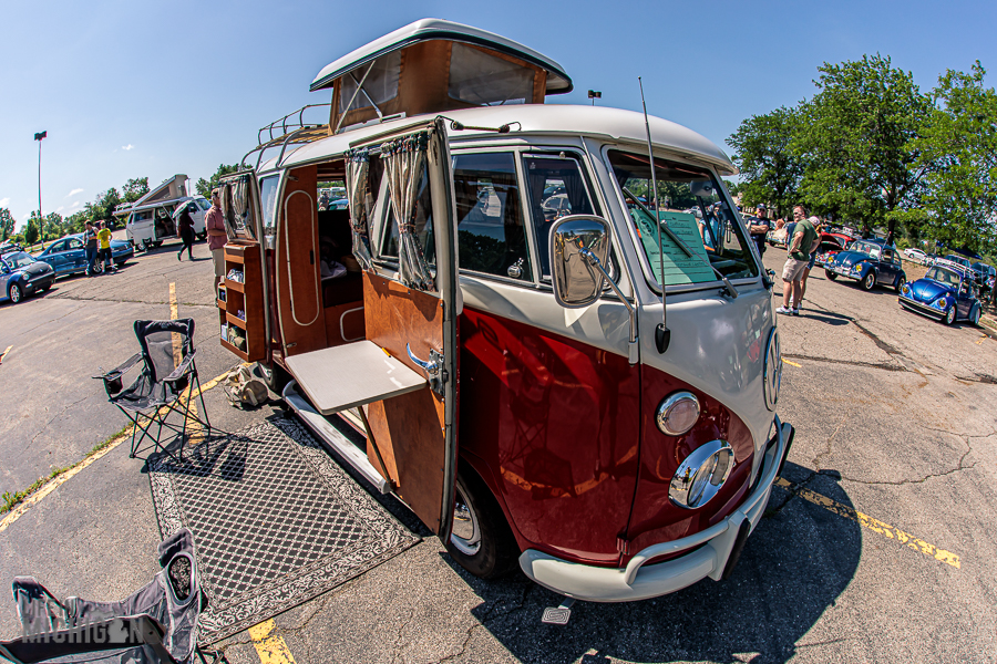 Michigan Vintage Volkswagen festival - Van