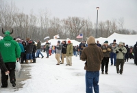 Lots of happy beer fans at the Winter Beer Fest