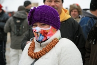 Colorful face gear to keep warm