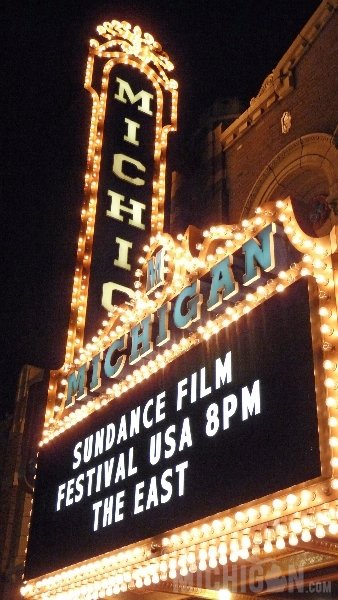 Michigan Theater Marquee for Sundance