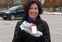 Anne took the SILVER SHOE!!! Nice run Anne!!!