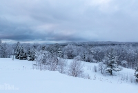 Pictured Rocks Snowshoe - U.P. Winter - 2014 -1