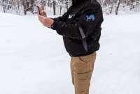 Pictured Rocks Snowshoe - U.P. Winter - 2014 -10
