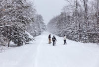 Pictured Rocks Snowshoe - U.P. Winter - 2014 -12