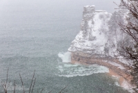 Pictured Rocks Snowshoe - U.P. Winter - 2014 -15