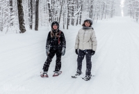 Pictured Rocks Snowshoe - U.P. Winter - 2014 -20