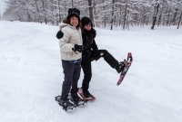 Pictured Rocks Snowshoe - U.P. Winter - 2014 -9