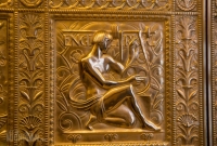 Fisher Building - elevator door detail