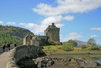 Bridge to Eilean Donan Castle