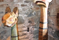 Viking relics at Eilean Donan Castle