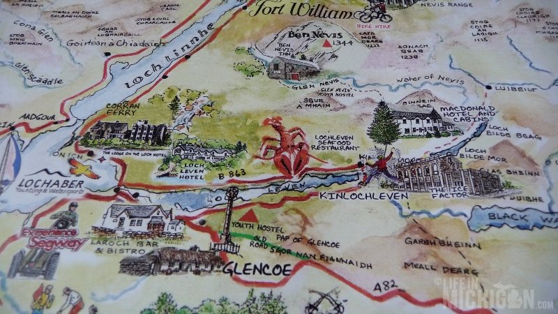 Kinlochleven Map