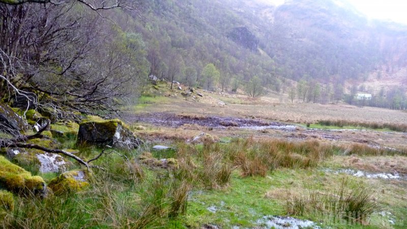 The dreaded bog of Steall