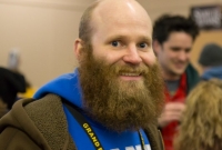 Third place beard winner at Gears, Beards, and Beers