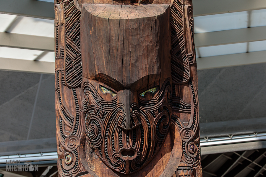 carving - Te Puia in Rotorua